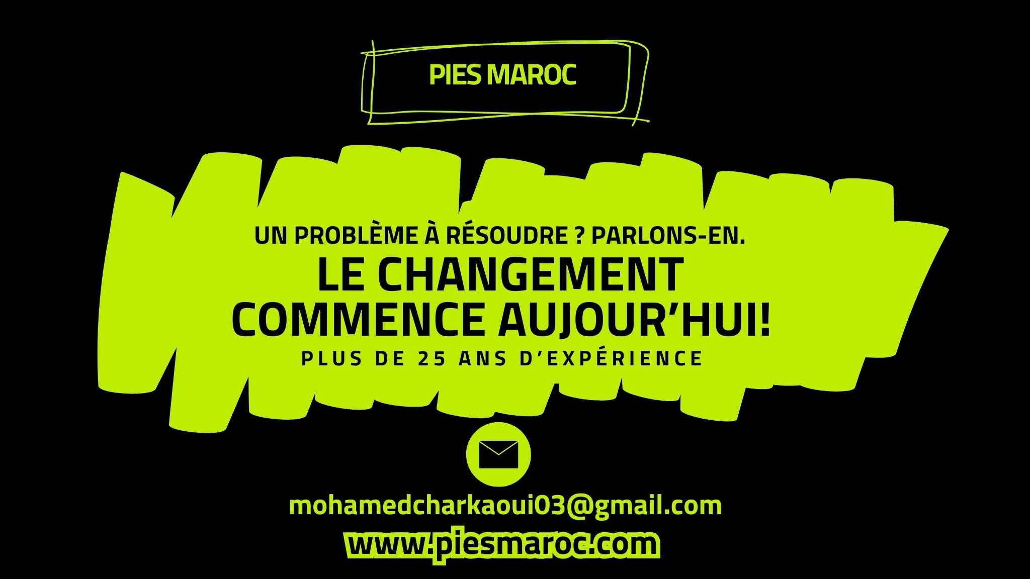 Pies Maroc : conseil, coaching, workshops, formation en resolution de problemes et strategie